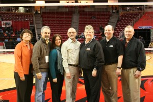 ZONI Members at State: Cindy Panagiotaros, Looie Green, Tracy Levine, Mark Febonio, Julie Colwell, Ed Vesely, and Joe Boshold